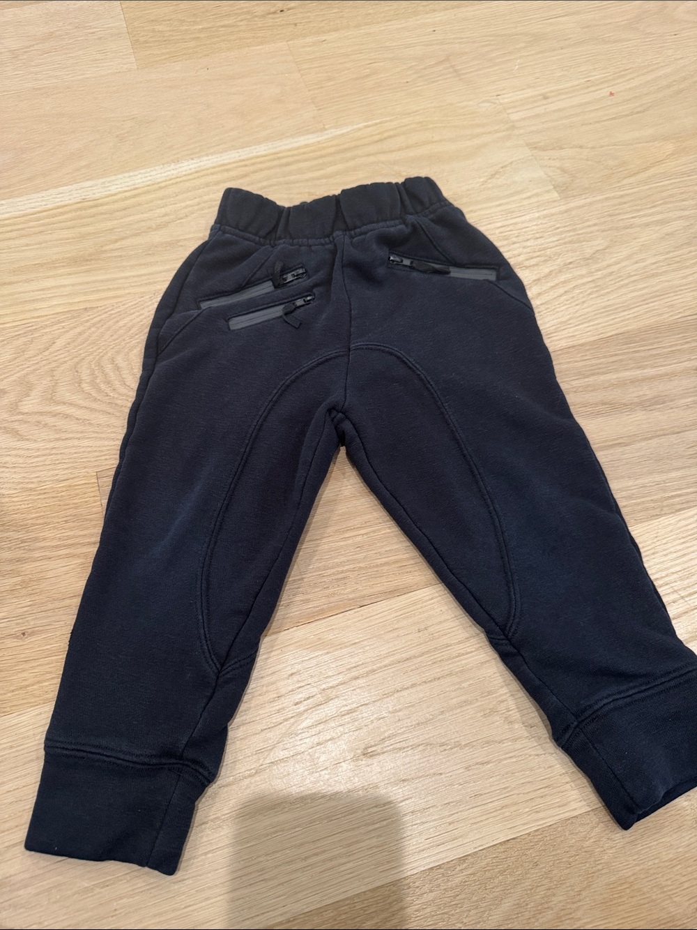 Appaman Black Kids Jogger Sweatpants with Zip Pockets
